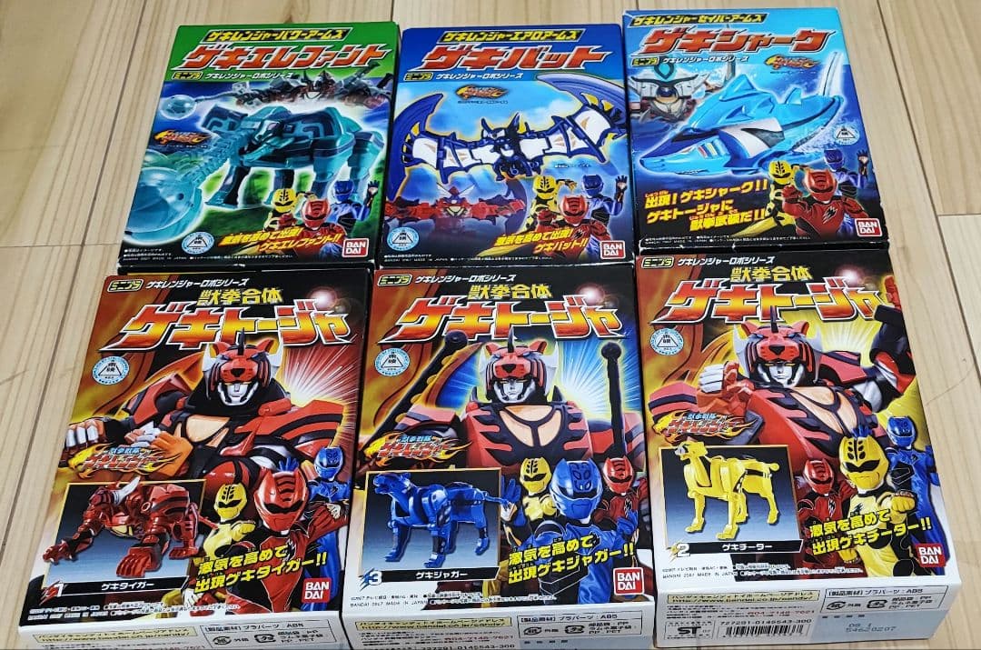 ミニプラ ゲキレンジャーセット 鍋奉行の「玩具道」――第8回・ミニプラ ゲキレンジャーロボシリーズ（3