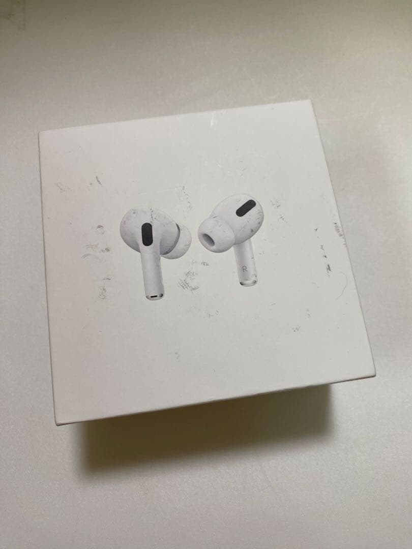 AirPods Pro 本体 ホワイト　ケース箱付き イヤホンは片耳のみ Apple Apple AirPods Pro 2 左イヤホンのみ USED美品 エアーポッズ