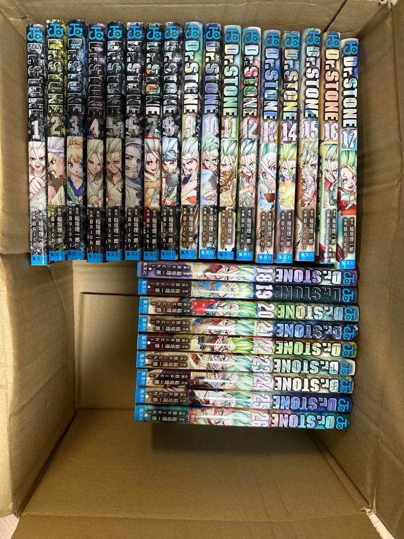 Dr.STONE 1~26巻 Dr. STONE Manga, Set of 26 Books. Vol. 1-26: Riichiro Inagaki