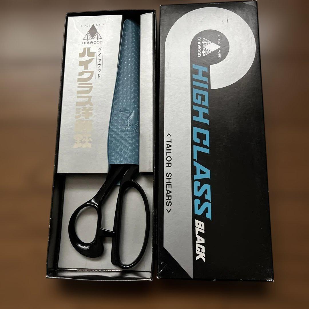 DIAWOOD HIGH CLASS BLACK テーラーシアーズ ダイヤウッド ハイスピード（ブラック）DIAWOOD 洋裁鋏（はさみ）HIGH