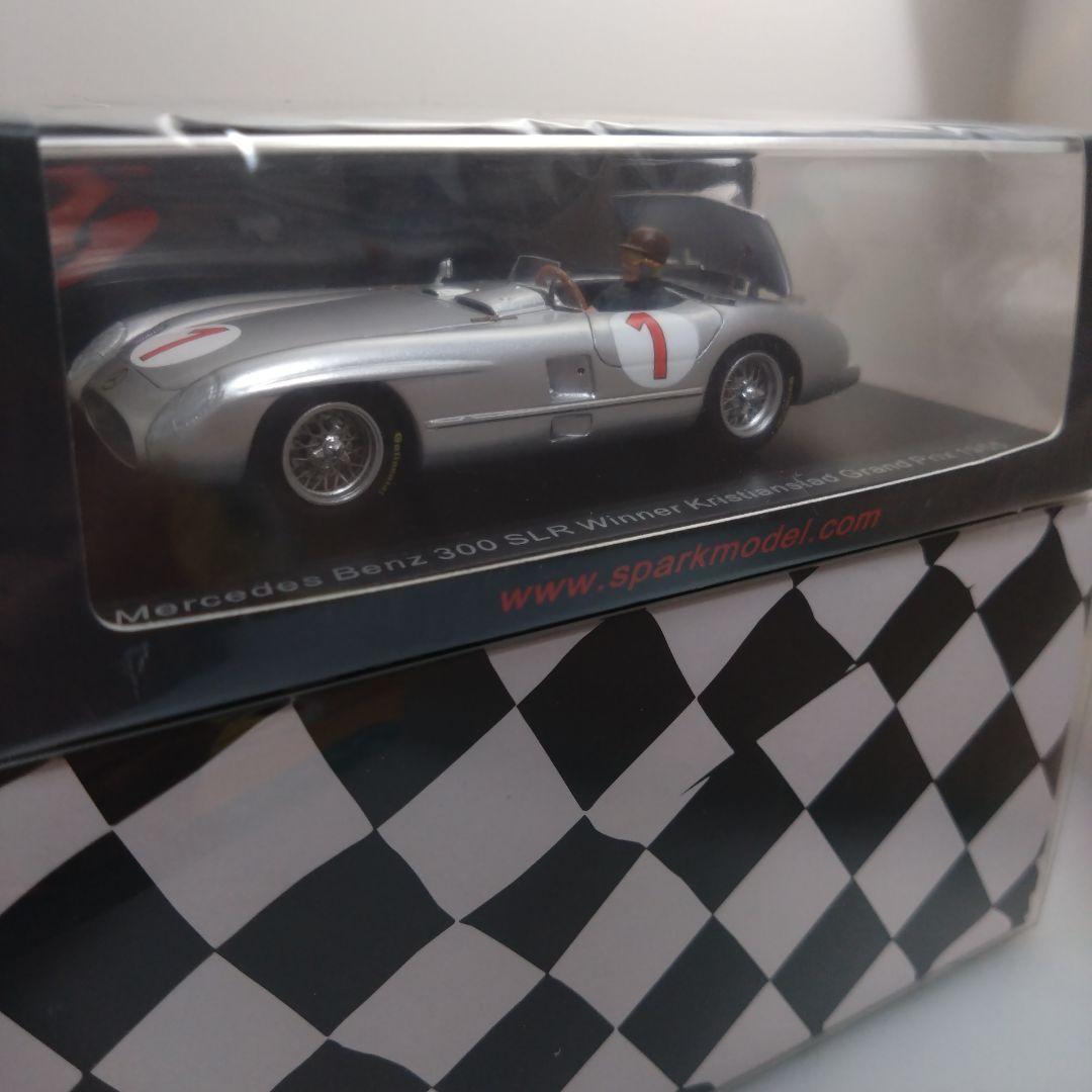 【未開封】1/43 スパーク メルセデスベンツ 300SLR エアブレーキ作動中 未開封】1/43 スパーク メルセデスベンツ 300SLR エアブレーキ作動中
