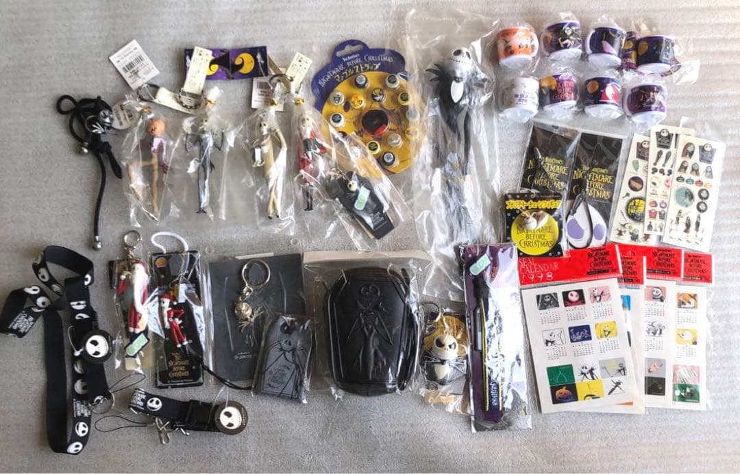 未開封 ナイトメアビフォアクリスマス グッズ色々 景品 ベンダブルジャック マスタークラフト 『ナイトメアー・ビフォア・クリスマス』ジャック