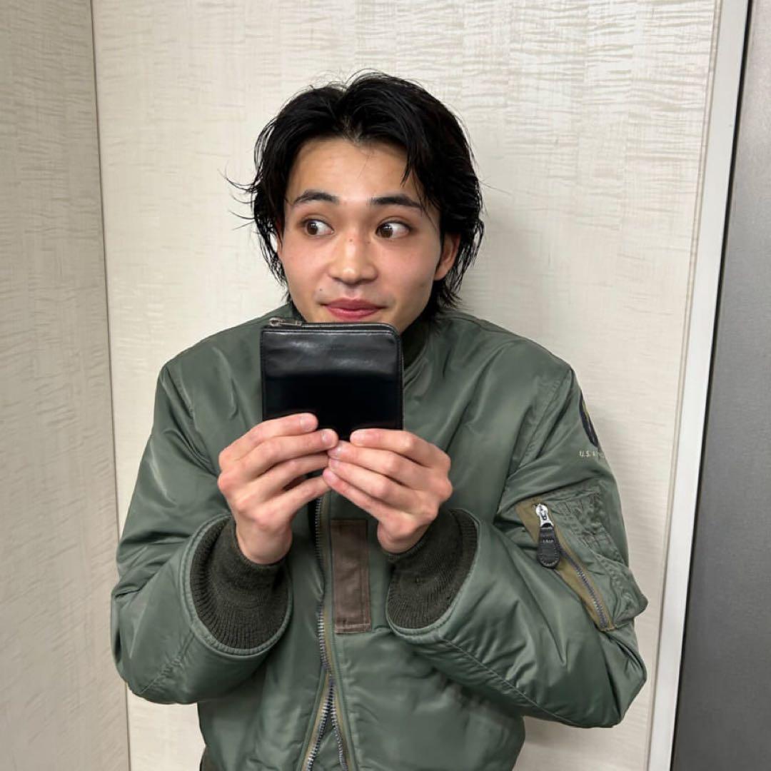 【中田圭佑 同モデル】JIL SANDER 財布 ケース　黒