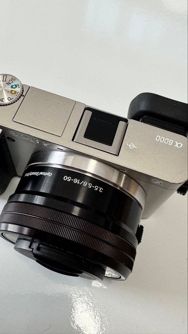 SONY α6000 ミラーレス一眼カメラ 35言語