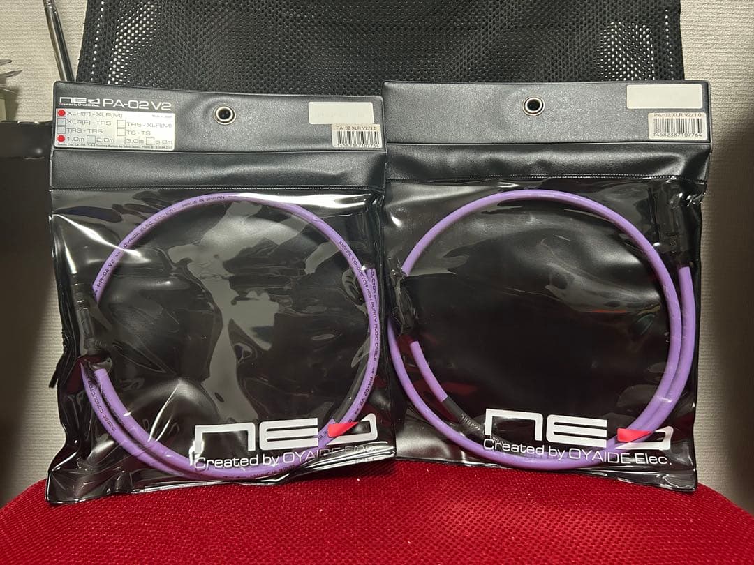 OYAIDE PA-02 XLR V2/1.0 1.0m ペア