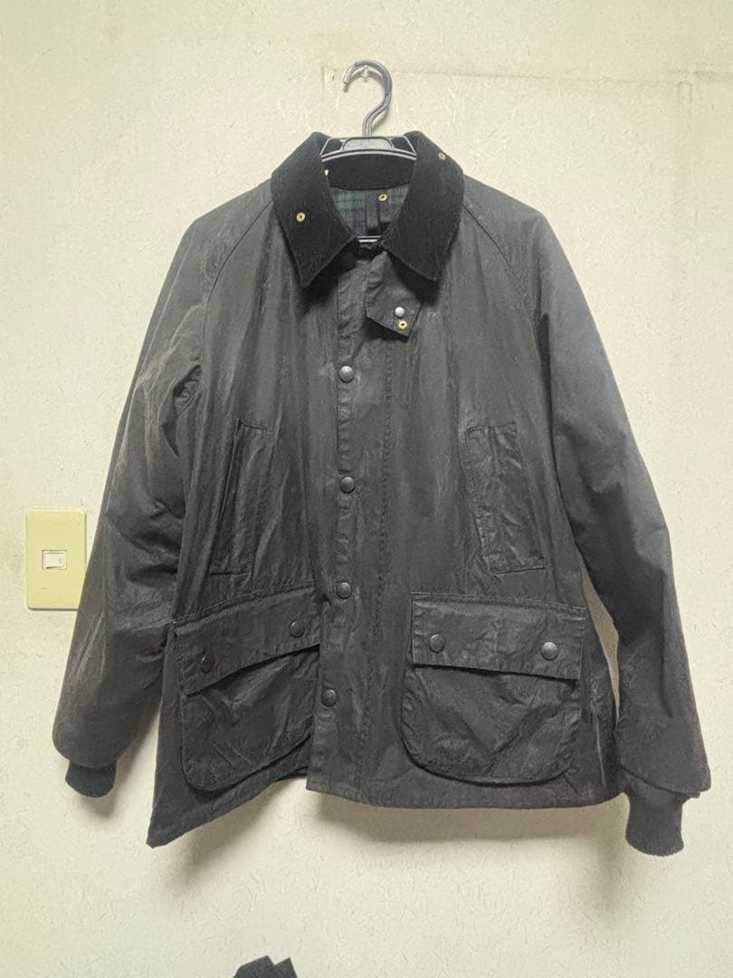 Barbour Bedale Jacket ブラック C40/102CM 中古・古着通販】Barbour (バブアー) BEDALE JACKET ブラック サイズ
