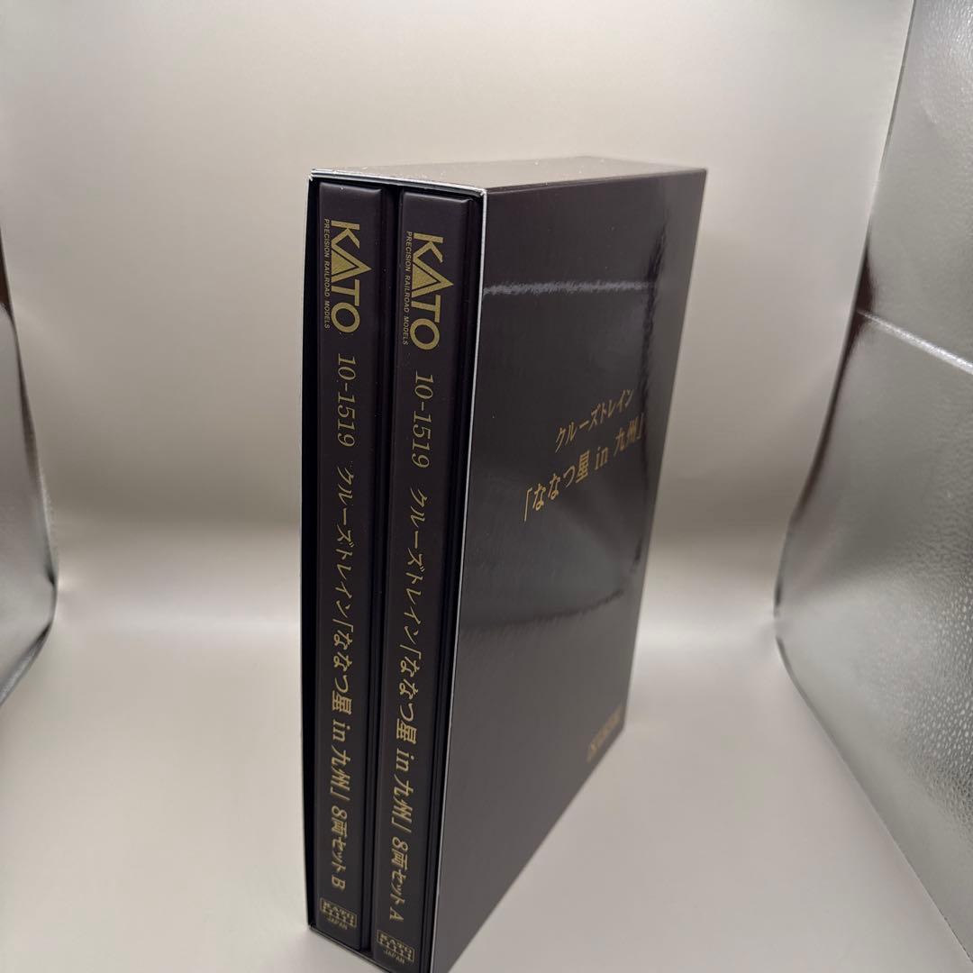 KAT10ー1519 (ななつ星in九州) 8両セット　AとB Amazon | KATO Nゲージ クルーズトレイン「ななつ星in九州」 8両セット