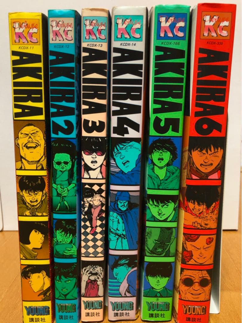 大友克洋「AKIRA」全6巻すべて初版！激レア美品です！　童夢 大友克洋 AKIRA 全6巻再版(B5) セット | まんだらけ Mandarake