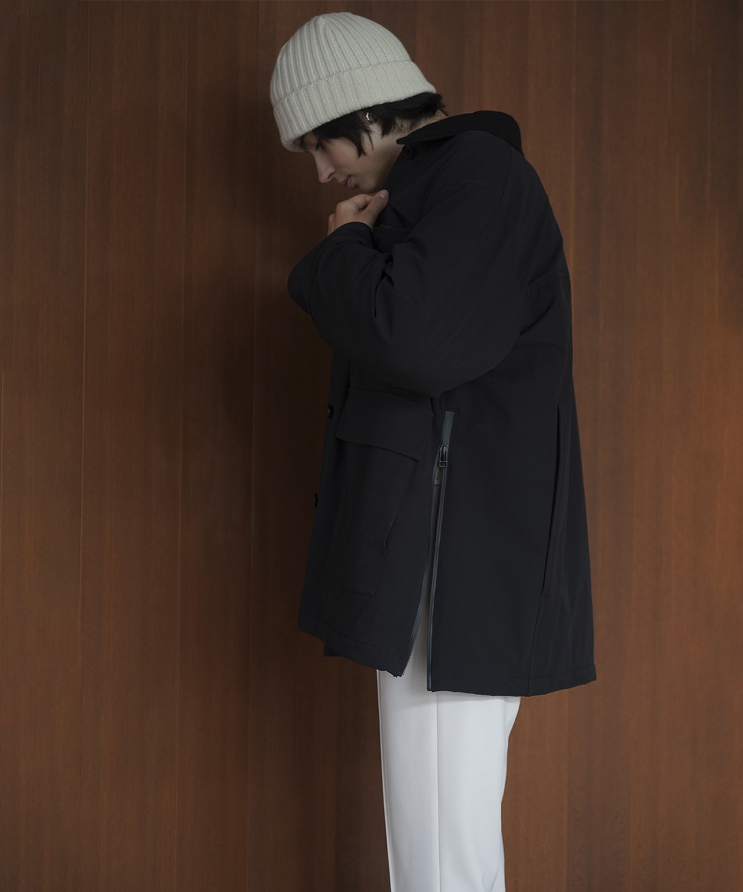 OVER QUILTING HUNTING JACKET(1 BLACK): CLANE: WOMENS｜ STUDIOUS
